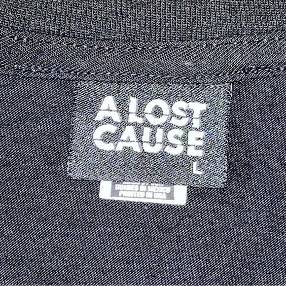 A Lost Cause We Be Trippin 420 Bud & Mushrooms Graphic Tee T-Shirt Size Large - Picture 8 of 11